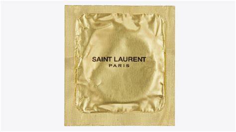 saint laurent condom|Saint Laurent lance sa gamme de préservatifs 